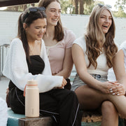 insulated flip top 1L bottle - melon mist