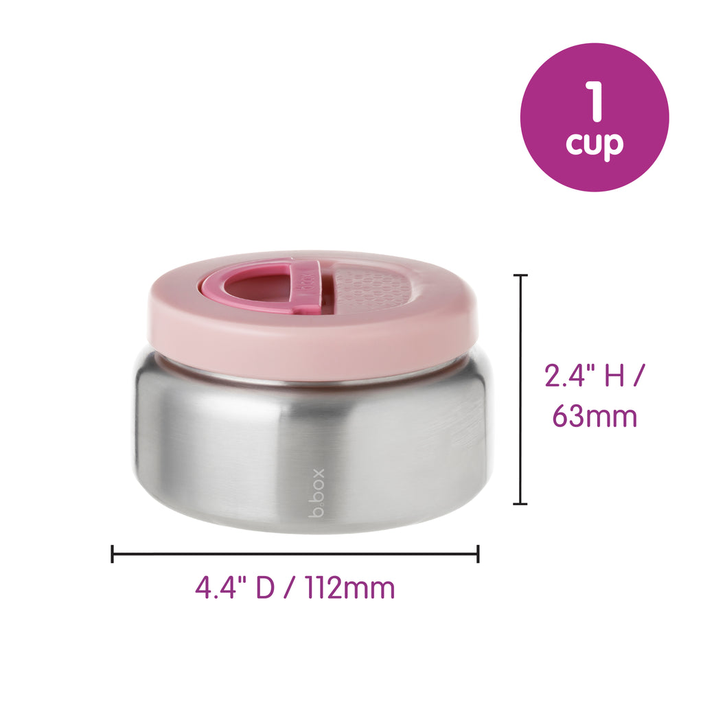 insulated lunch pod - berry