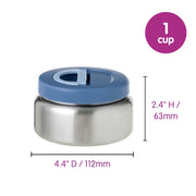 insulated lunch pod - ocean