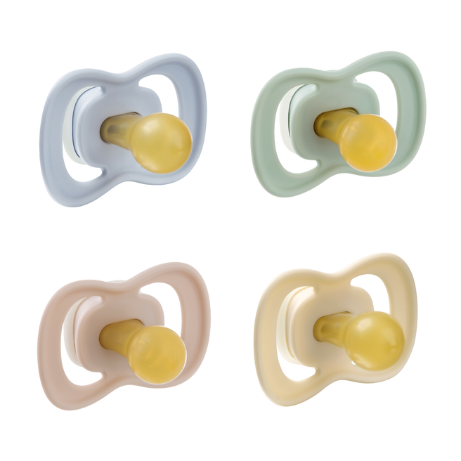 glow latex soother twin pack bundle