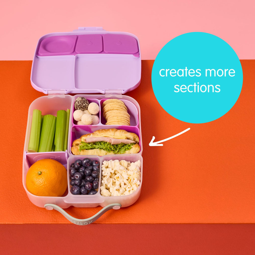 silicone bento buddy - lunchbox - confetti