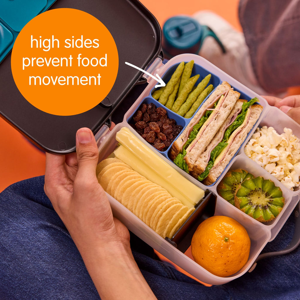 silicone bento buddy - lunchbox - confetti