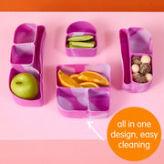 silicone bento buddy - lunchbox - confetti