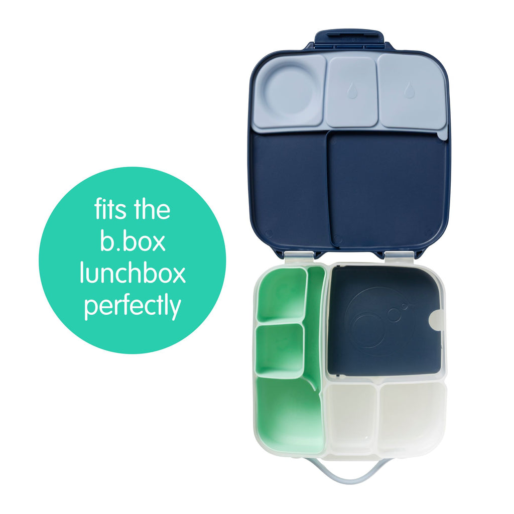 silicone bento tray - lunchbox - confetti