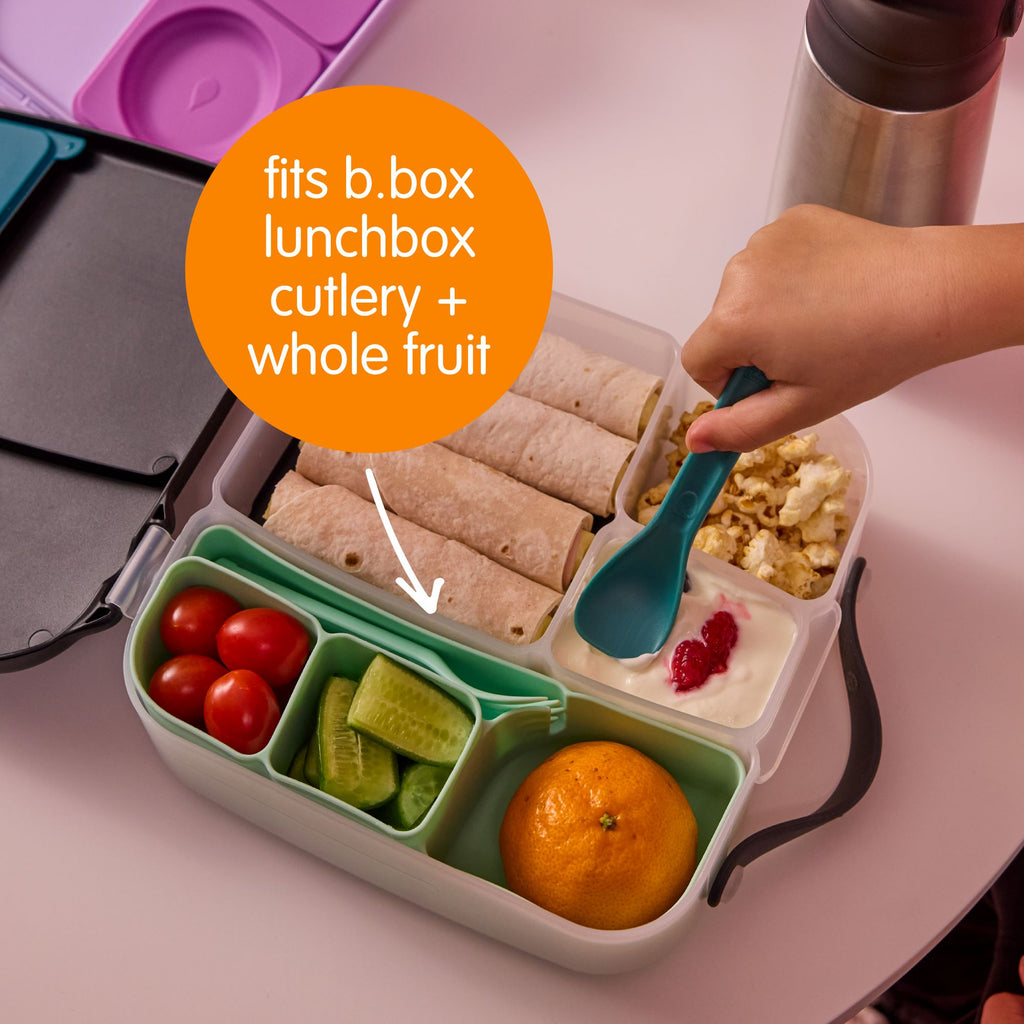 silicone bento tray - lunchbox - confetti