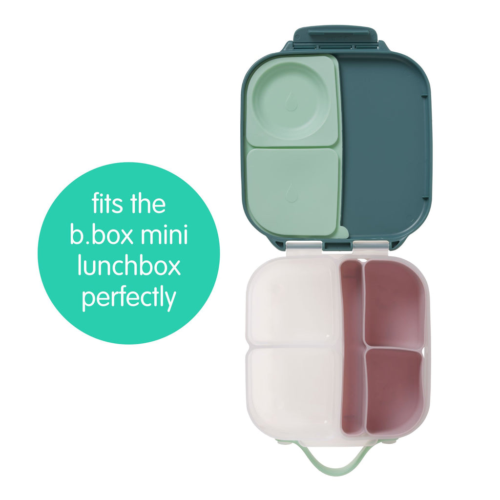 silicone bento tray - mini lunchbox - confetti