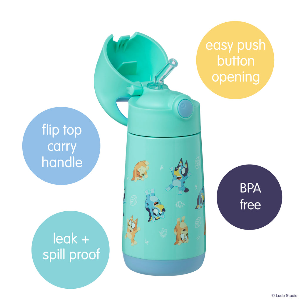 Bluey by b.box - playtime 350mL insulated drink bottle