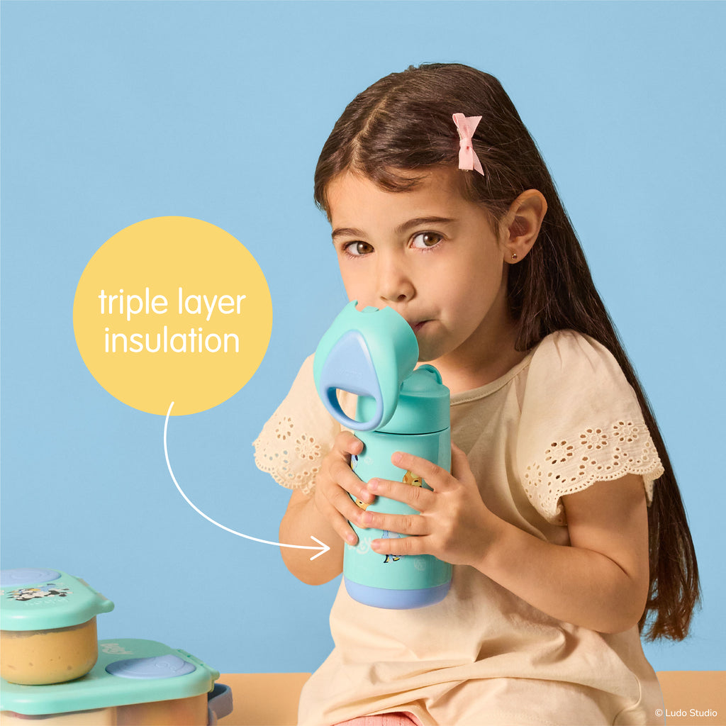 Bluey by b.box - playtime 350mL insulated drink bottle