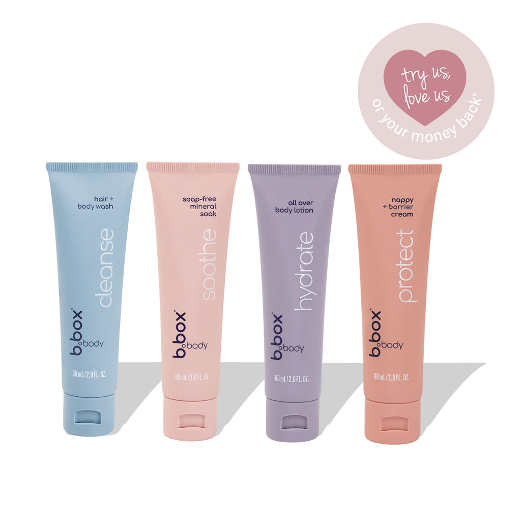 baby bath + skincare minis