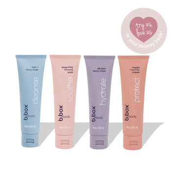 baby bath + skincare minis