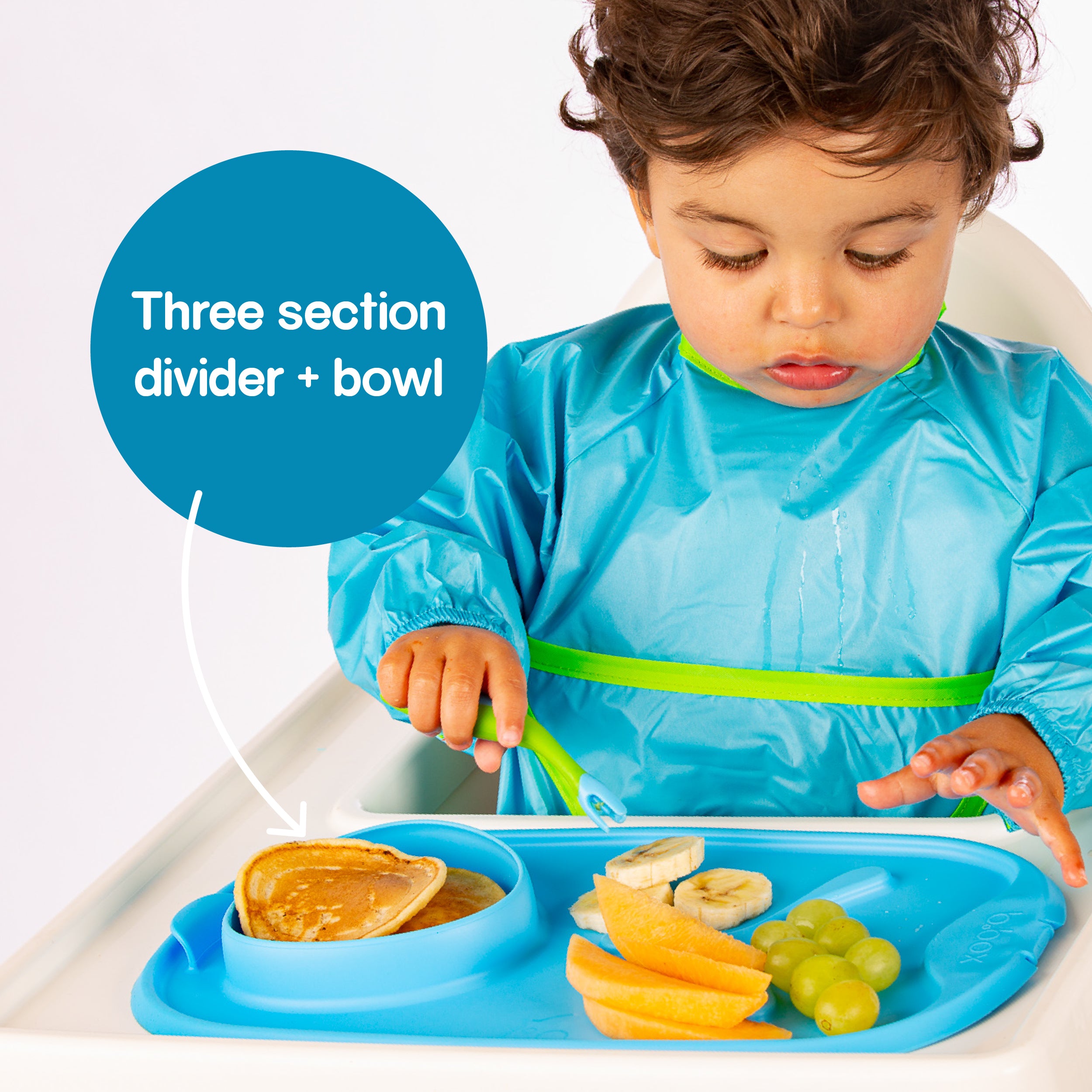 roll + go mealtime mat - ocean breeze