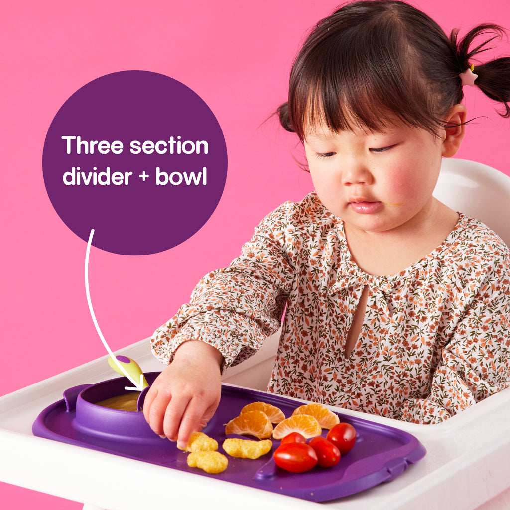 roll + go mealtime mat - passion splash