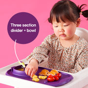 roll + go mealtime mat - passion splash