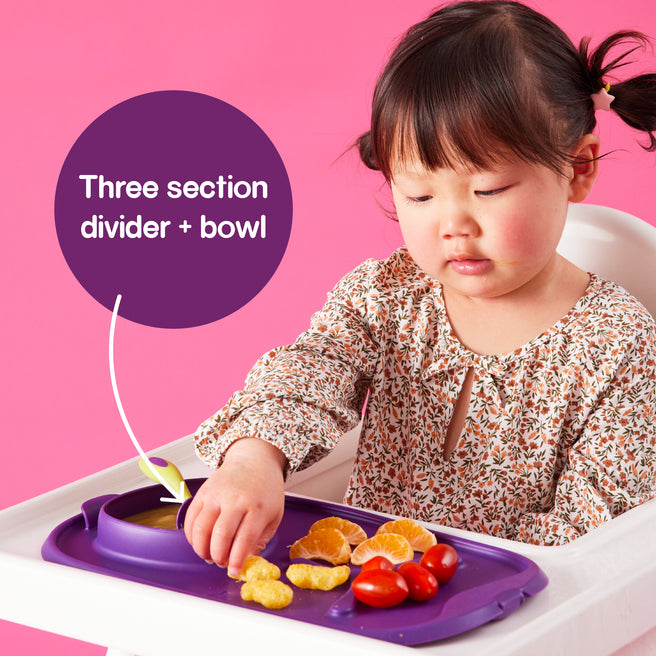 roll + go mealtime mat - passion splash