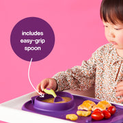 roll + go mealtime mat - passion splash