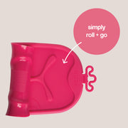 roll + go mealtime mat - strawberry shake