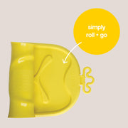 roll + go mealtime mat - lemon sherbet