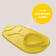 roll + go mealtime mat - lemon sherbet