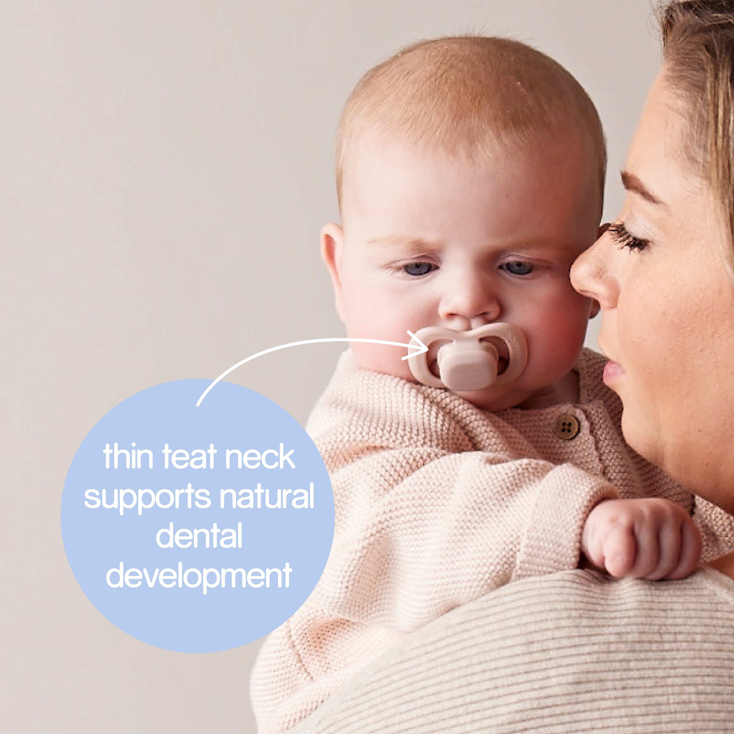 Navi Pacifier Pacifier Twin Pack – Sage Vanilla | b.box AU