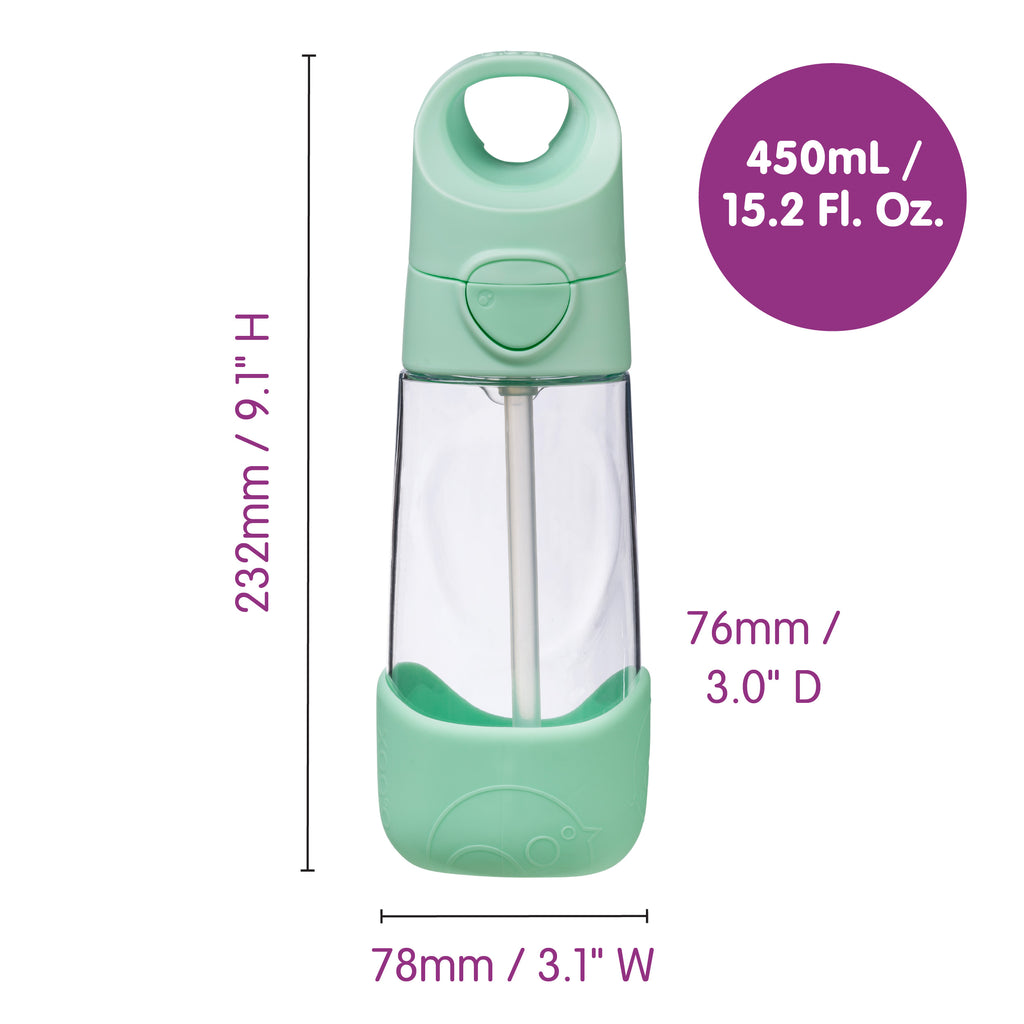 450mL Tritan™ drink bottle - flamingo fizz