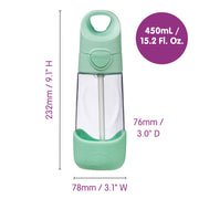 450mL Tritan™ drink bottle - flamingo fizz