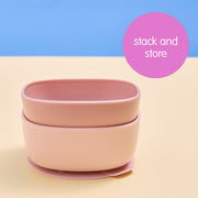 suction bowl duo - blush