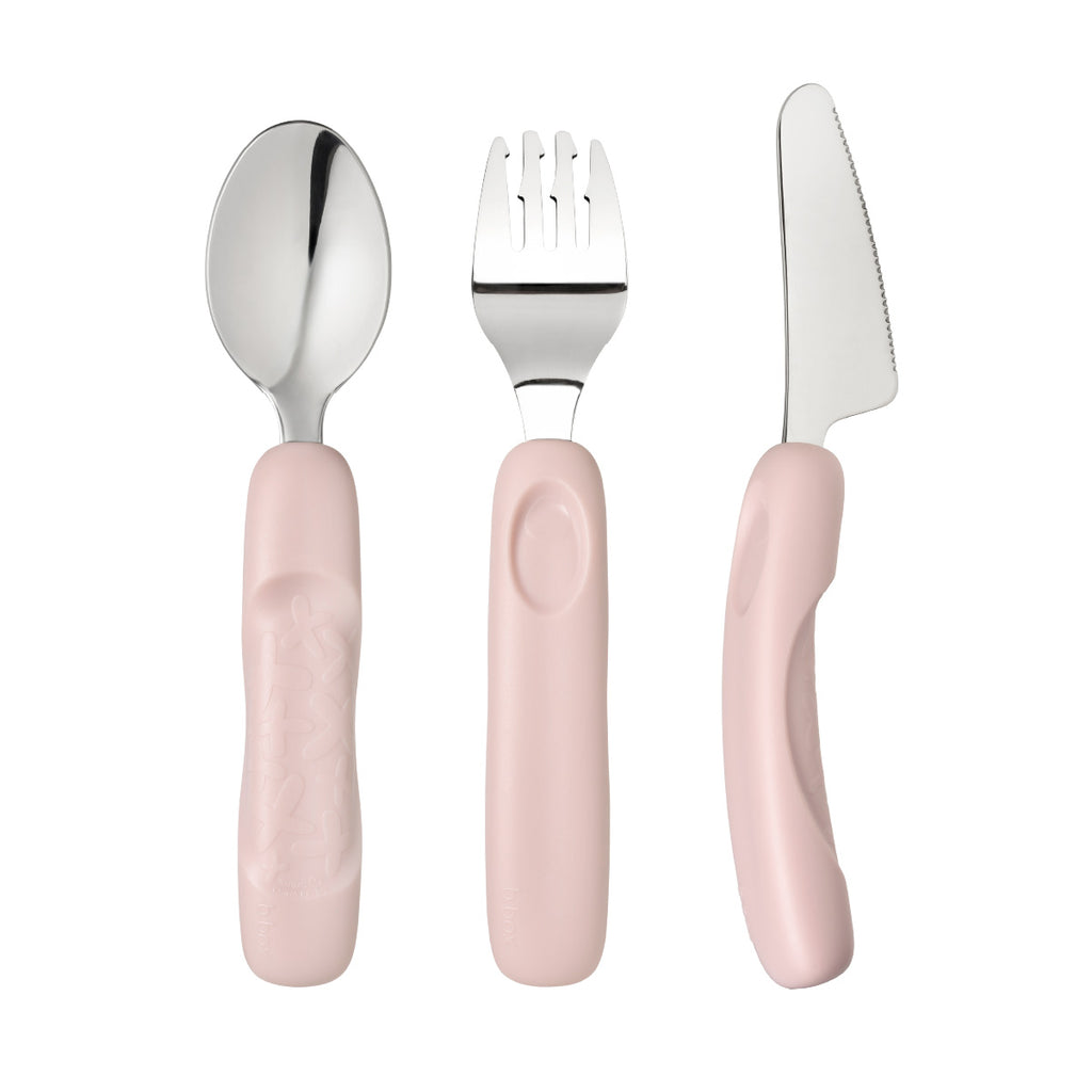 jnr cutlery trio - blush