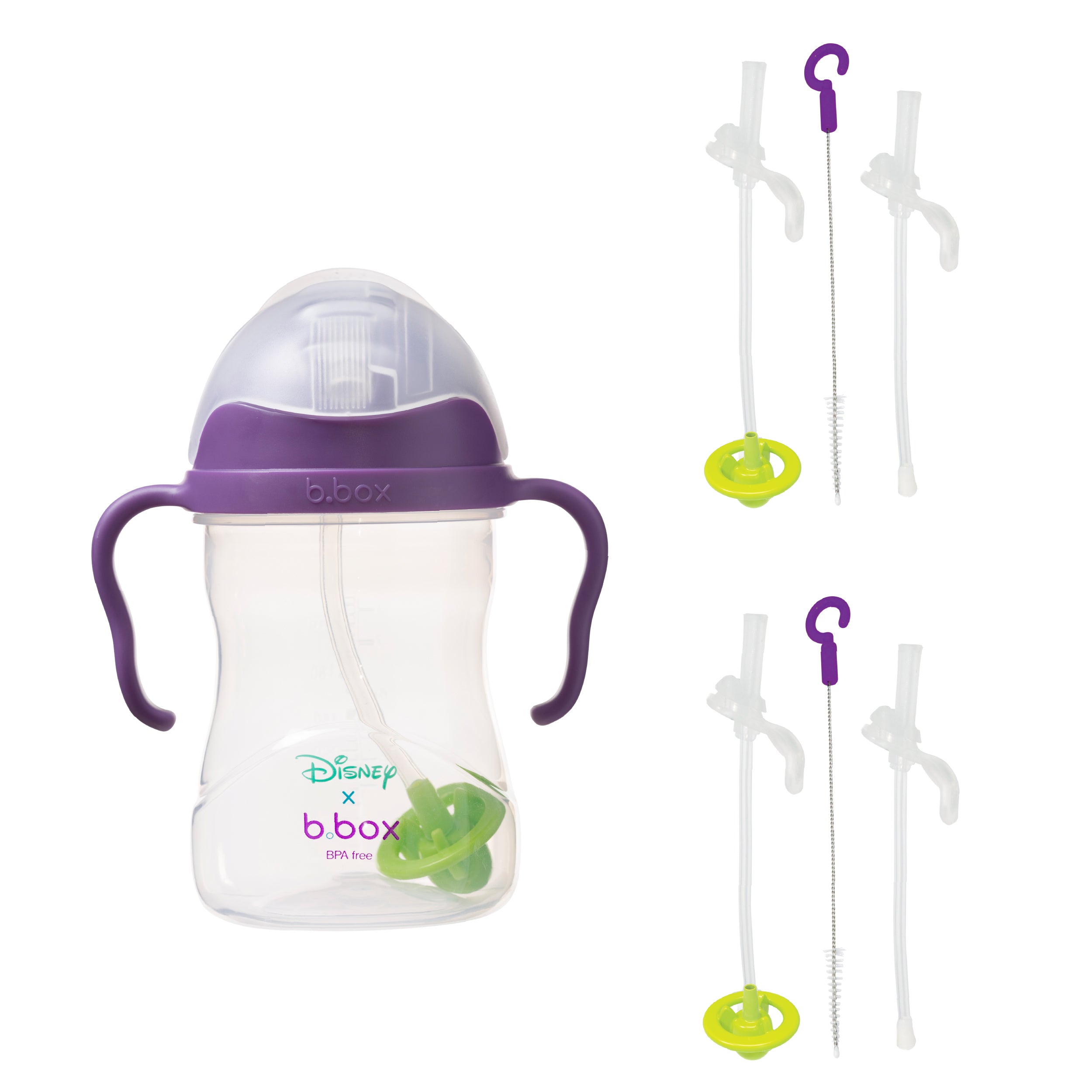 Disney Buzz Lightyear sippy cup and replacement straw value bundle