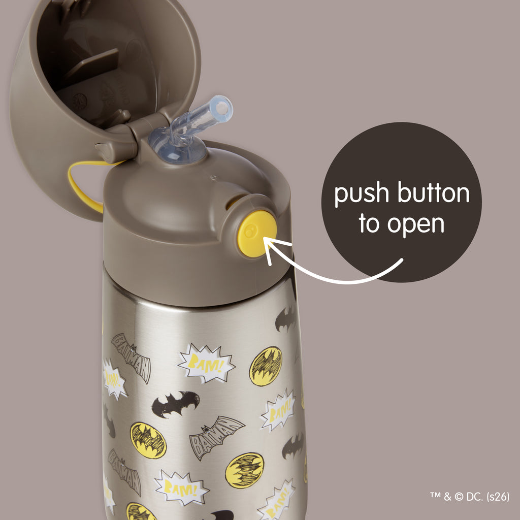 Batman by b.box - 350mL insulated drink bottle