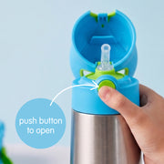 350mL Insulated Drink Bottle - flamingo fizz