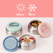 insulated lunch pod - berry
