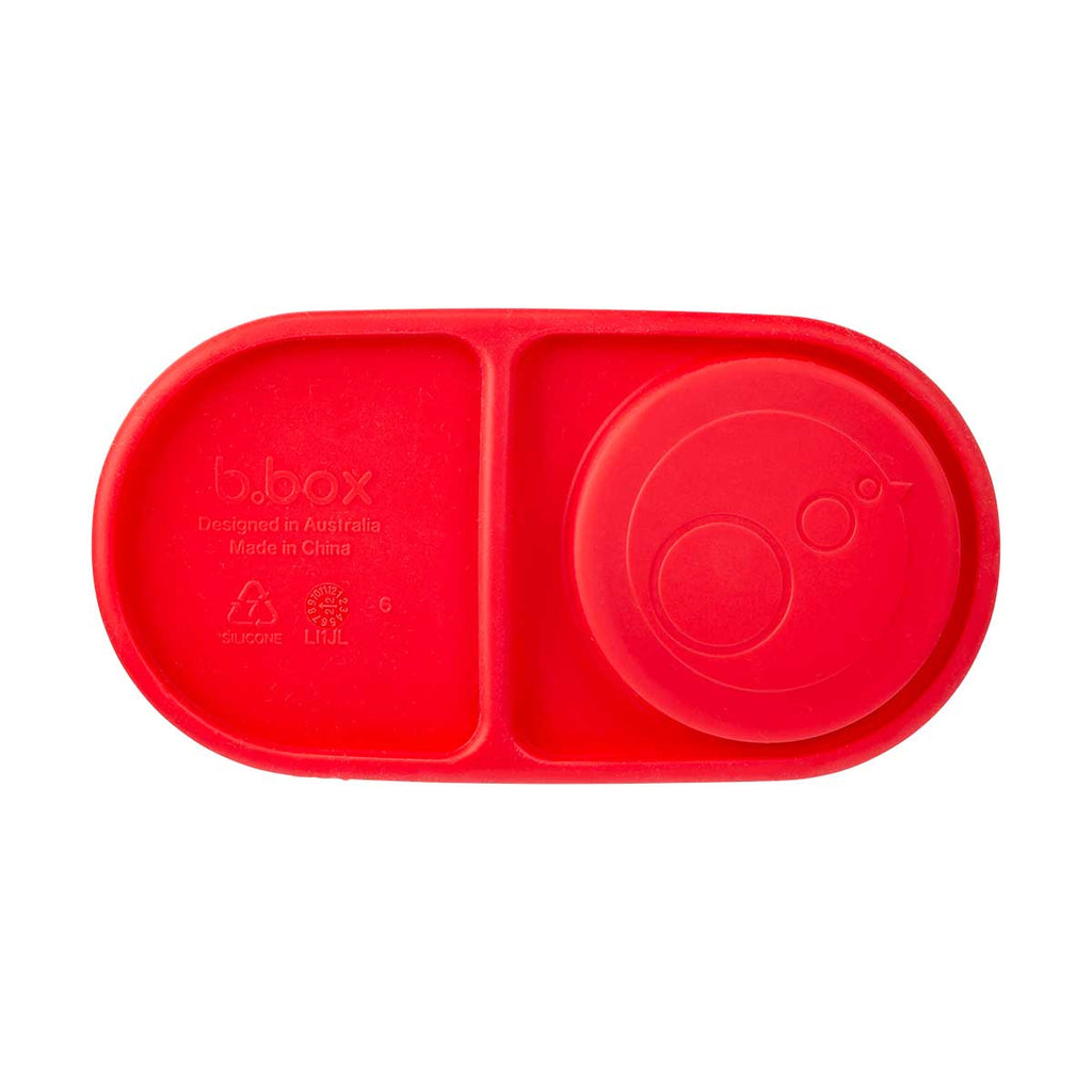 snackbox replacement silicone seal - blaze red (blue blaze)