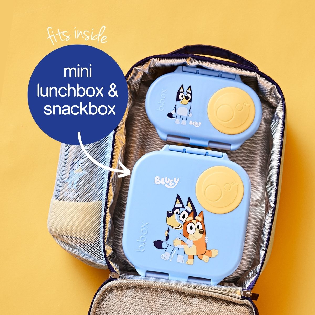 Bluey And Friends Lunch Box Cooler Bag Insulated Tote