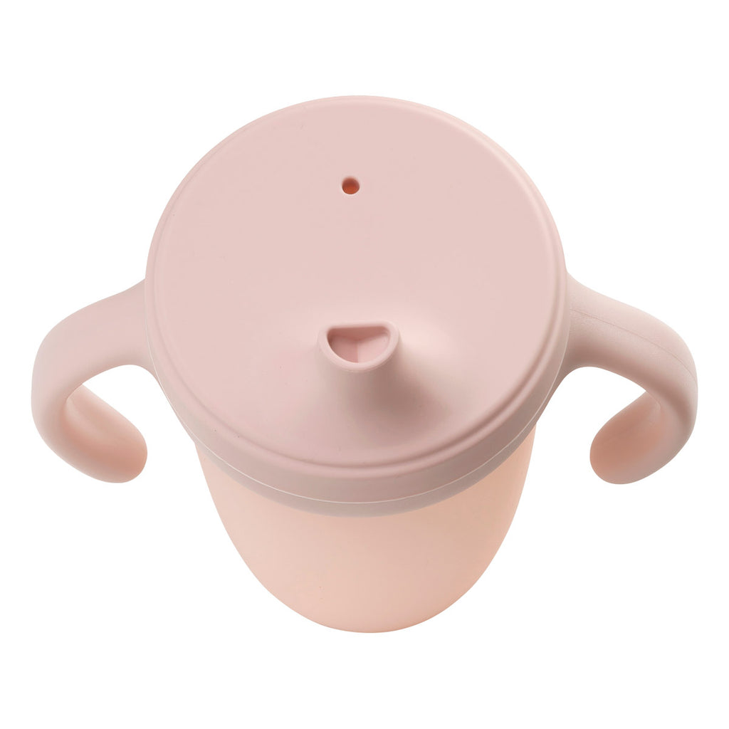 silicone spout cup - blush
