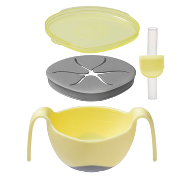 bowl + straw - banana split