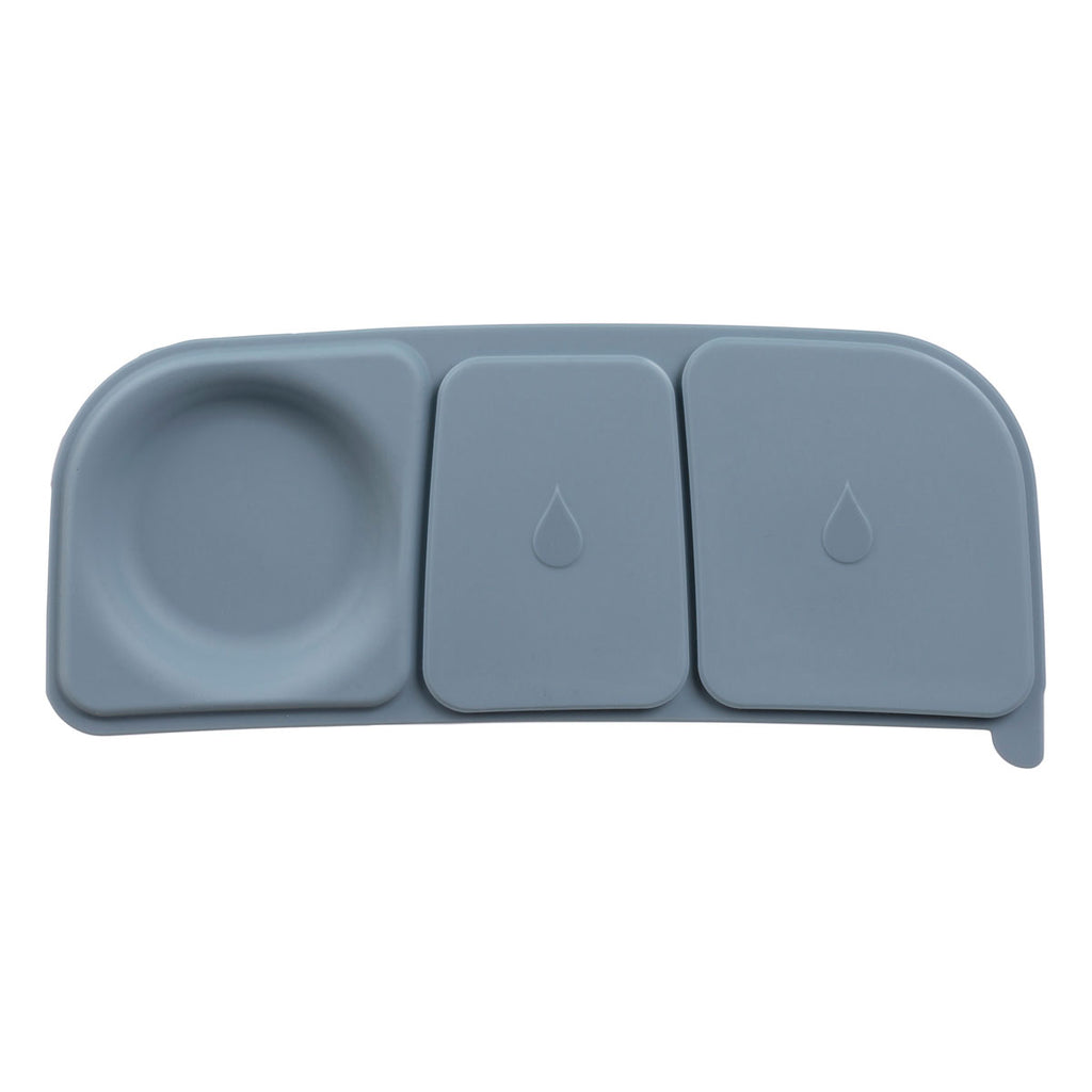 lunchbox replacement silicone seal - dusty blue (chill out)