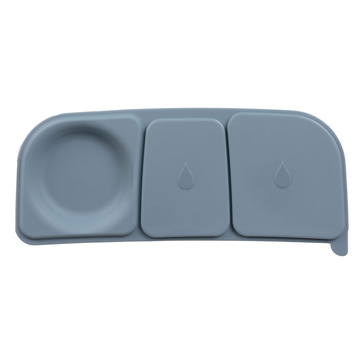 lunchbox replacement silicone seal - dusty blue (chill out)