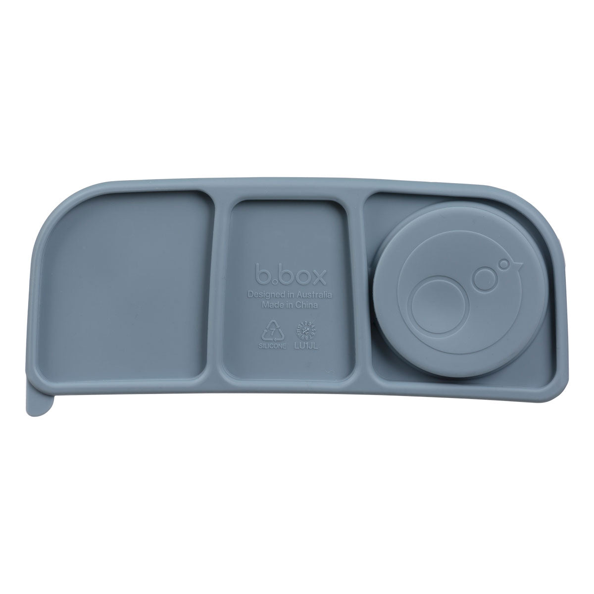 lunchbox replacement silicone seal - dusty blue (chill out)