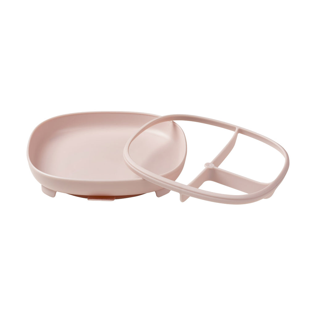 2 in 1 suction plate - blush
