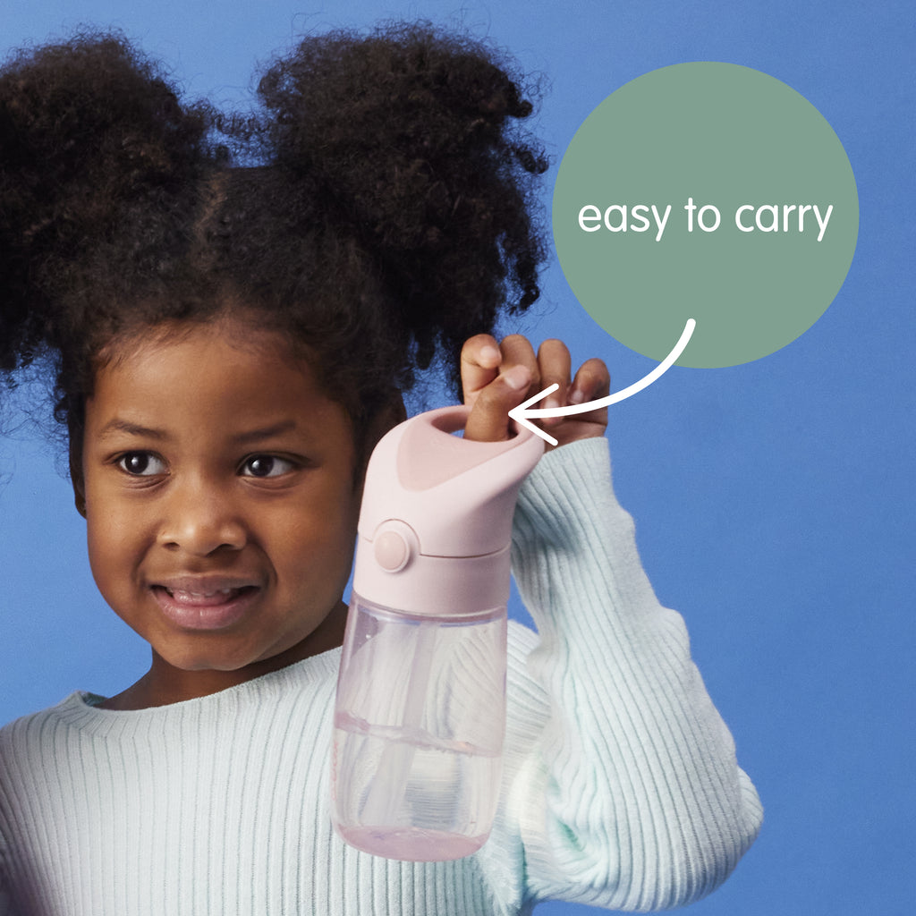 380mL drink bottle jnr. - blush crush