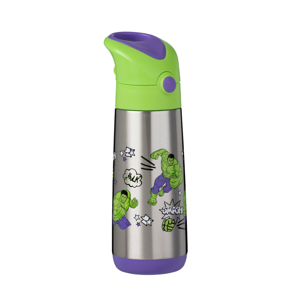 Marvel Hulk by b.box - 500mL insulated drink bottle