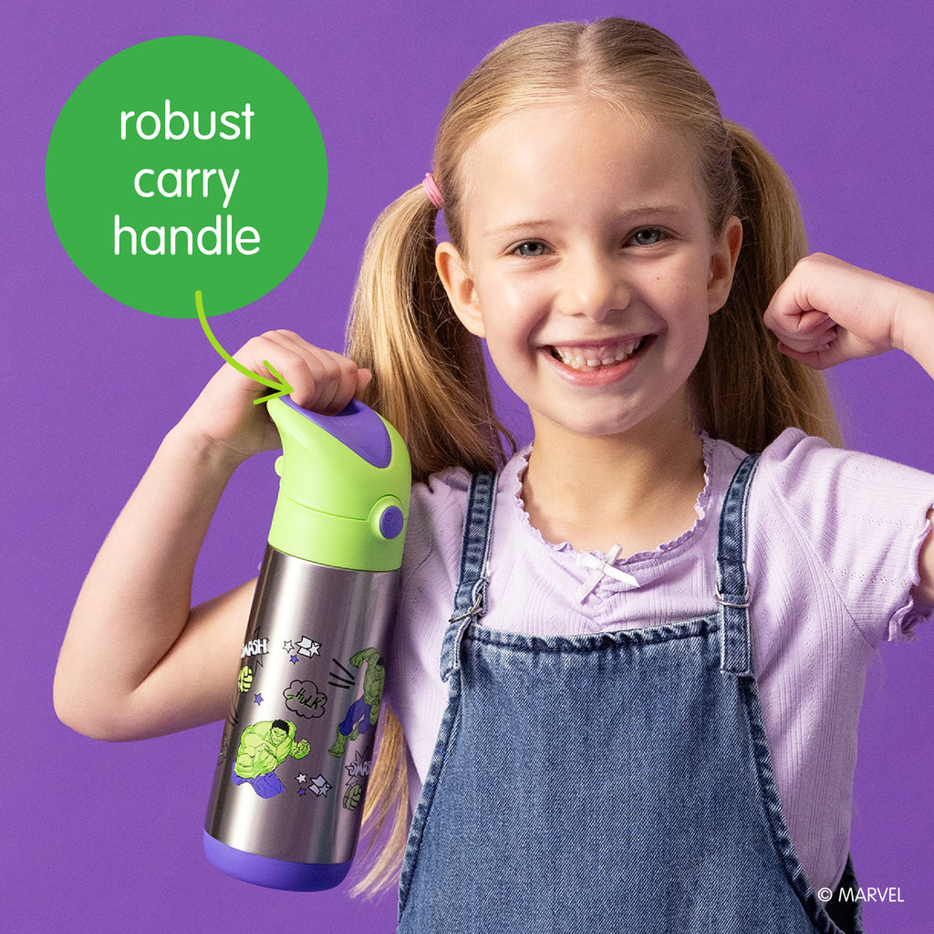Marvel Hulk by b.box - 500mL insulated drink bottle