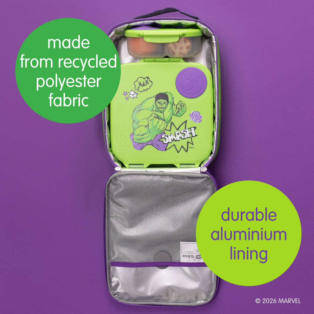 Marvel Hulk by b.box - insulated lunchbag