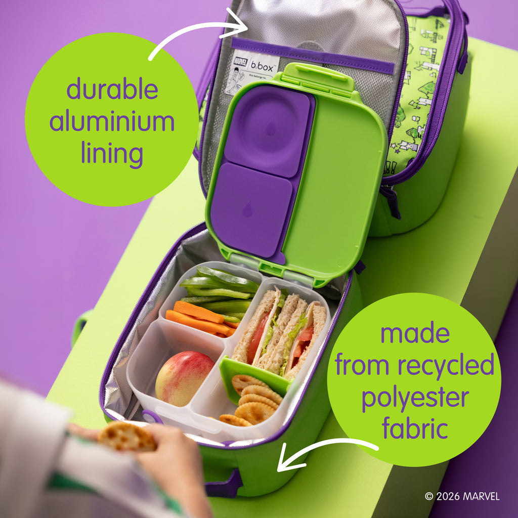 Marvel Hulk by b.box - insulated mini lunchbag