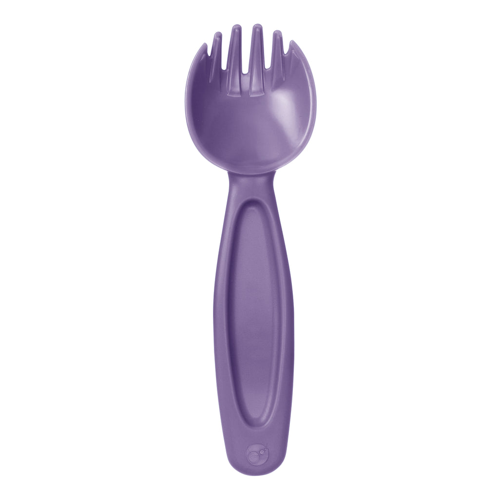 insulated food jar spork - lilac pop