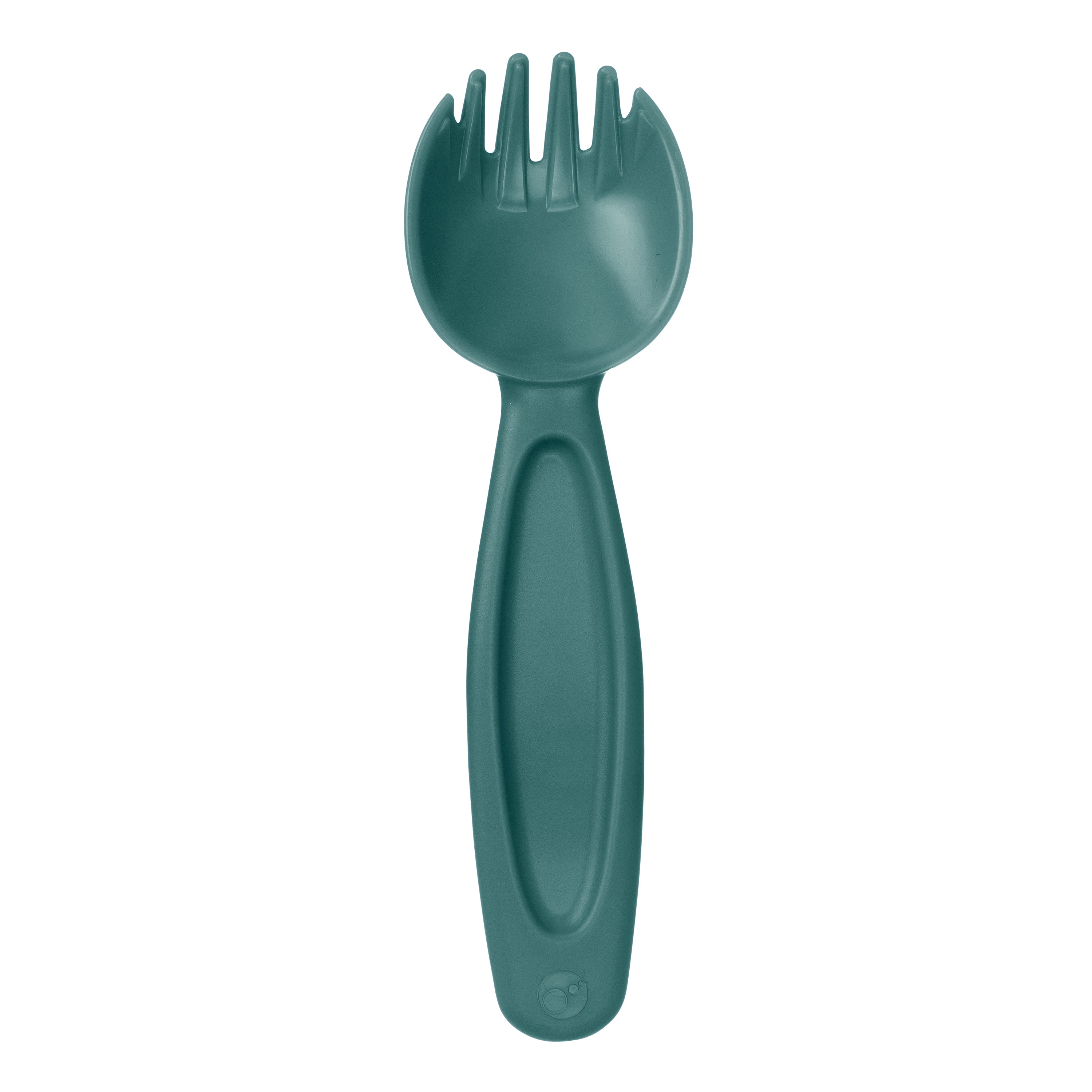 insulated food jar spork - emerald forest