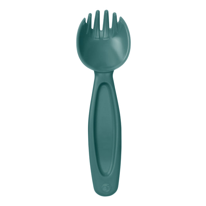 insulated food jar spork - emerald forest