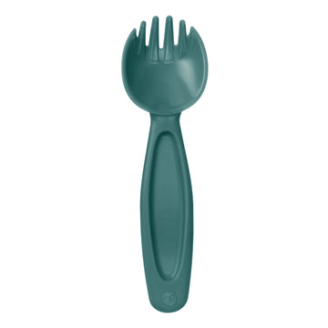 insulated food jar spork - emerald forest