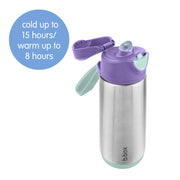 500mL insulated sport spout bottle - midnight