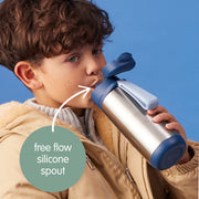 500mL insulated sport spout bottle - midnight